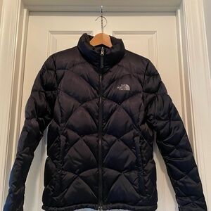 The North Face Black Puffer Jacket 550